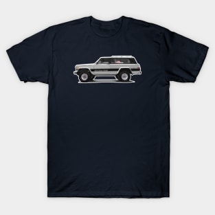 FSJ Beach Truck - White for Darks T-Shirt